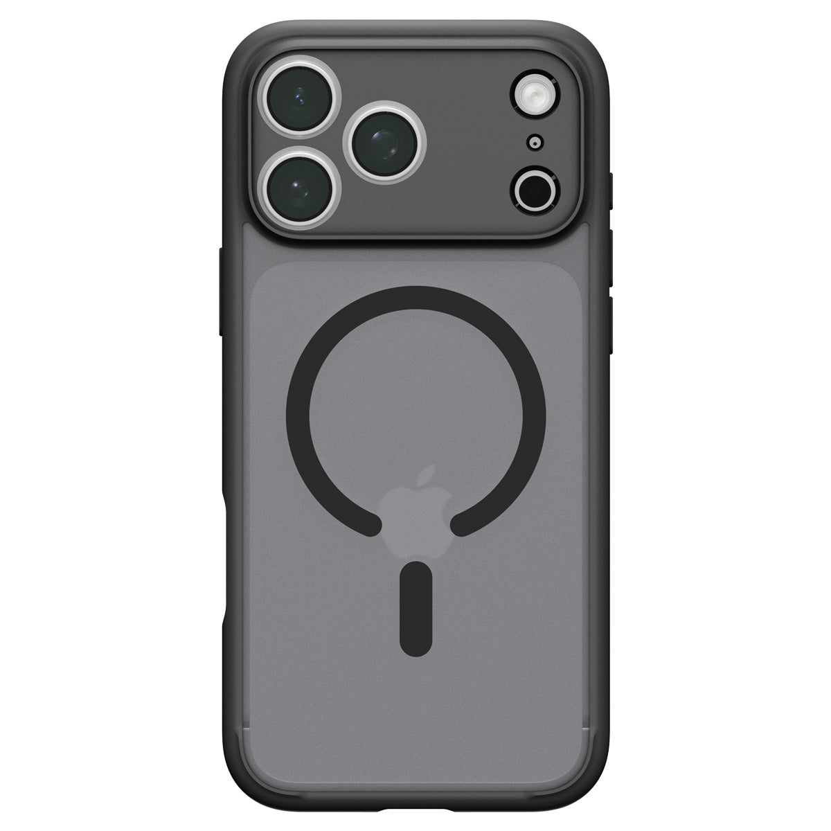 Handyhülle für iPhone 18 Pro, Spigen Ultra Hybrid Mag mit MagSafe, Durchscheinend-Schwarz (11/16)