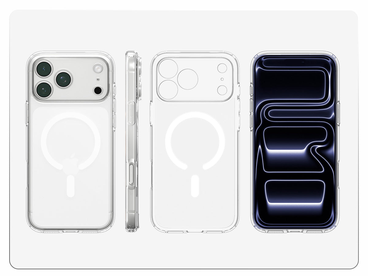 Handyhülle für iPhone 18 Pro, Spigen Ultra Hybrid Mag mit MagSafe, Durchscheinend-Weiß (5/16)