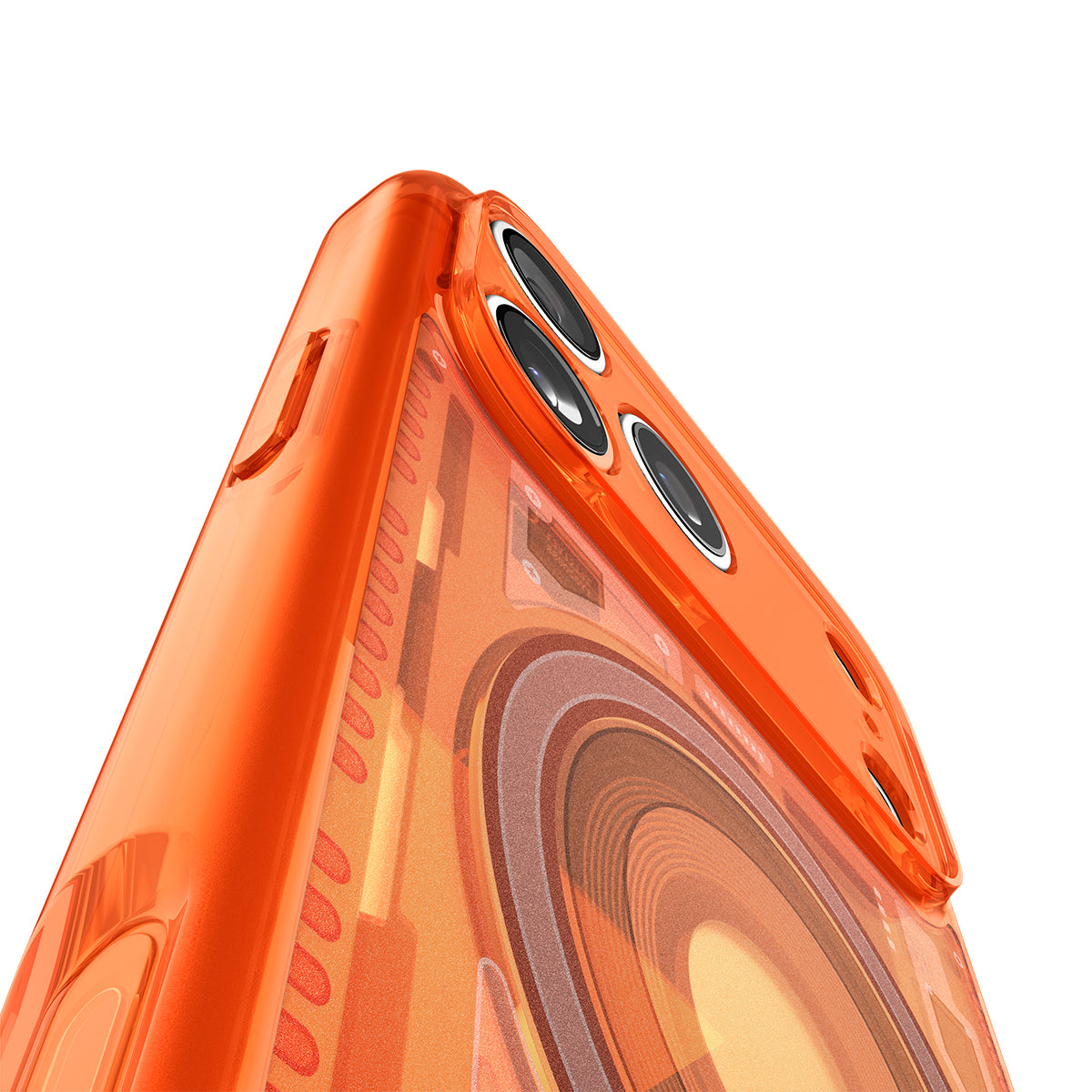 Handyhülle für iPhone 18 Pro Max / 17 Pro Max, Spigen Ultra Hybrid Mag mit MagSafe, Orange (7/16)