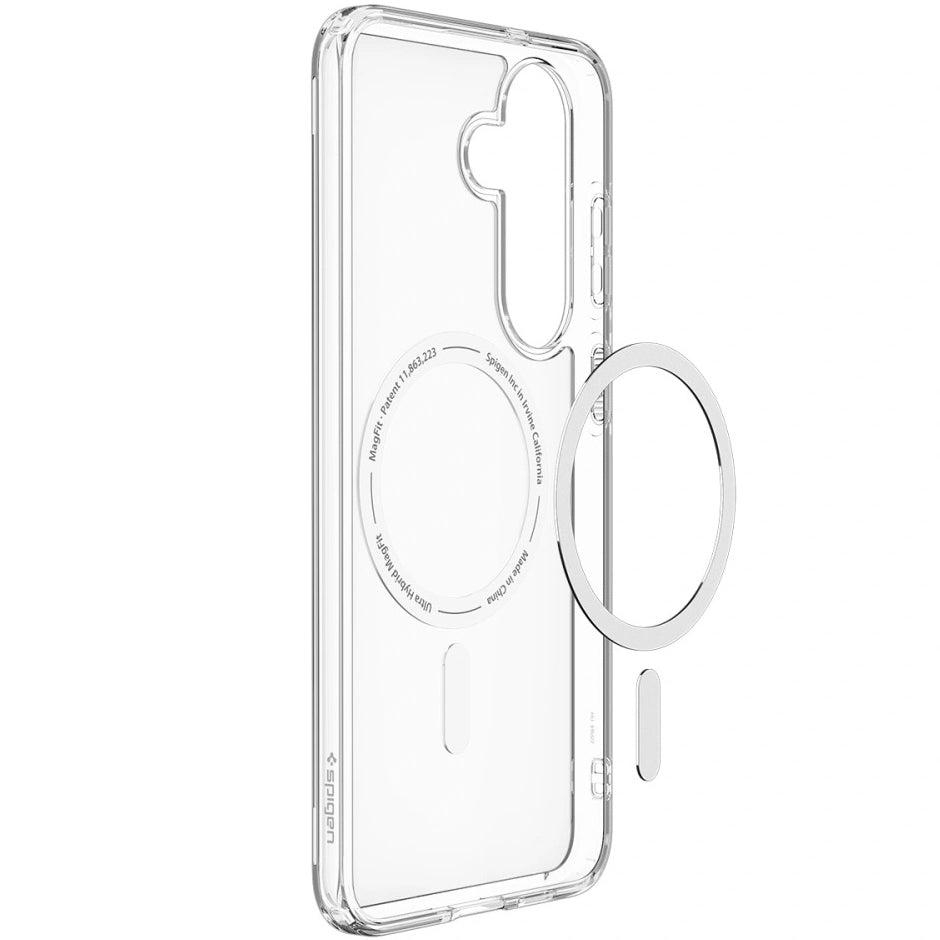 Handyhülle für Galaxy S26 FE, Spigen Ultra Hybrid Mag mit MagSafe, Transparent