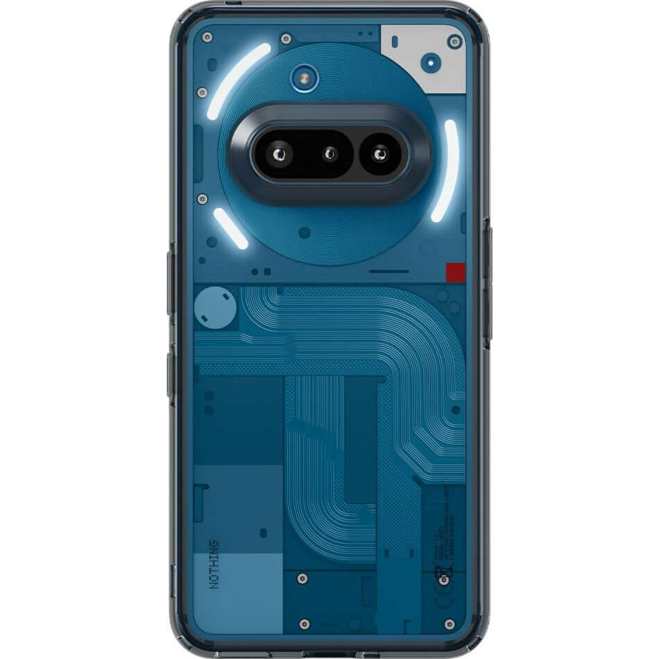 Handyhülle für Nothing Phone 3a, Spigen Ultra Hybrid, Transparent/Rauchfarben
