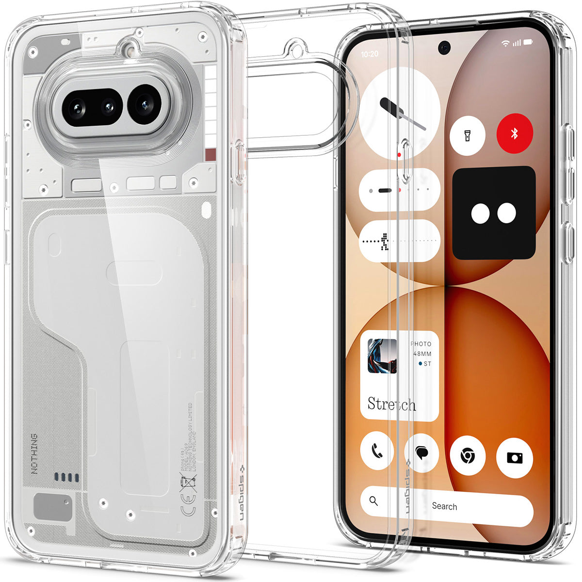 Handyhülle für Nothing Phone 4a, Spigen Ultra Hybrid, Transparent