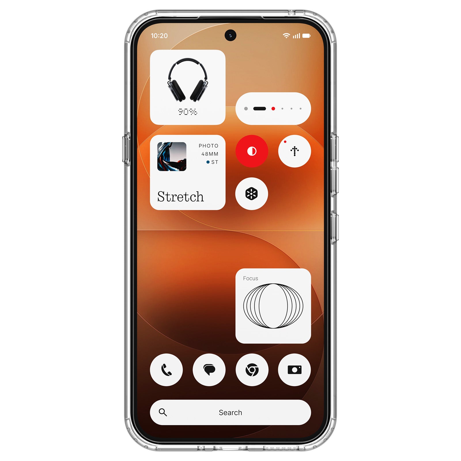 Handyhülle für Nothing Phone 4a Pro, Spigen Ultra Hybrid, Transparent