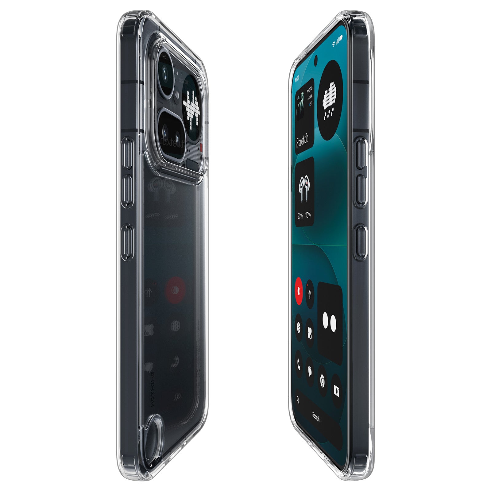 Handyhülle für Nothing Phone 4a Pro, Spigen Ultra Hybrid, Transparent