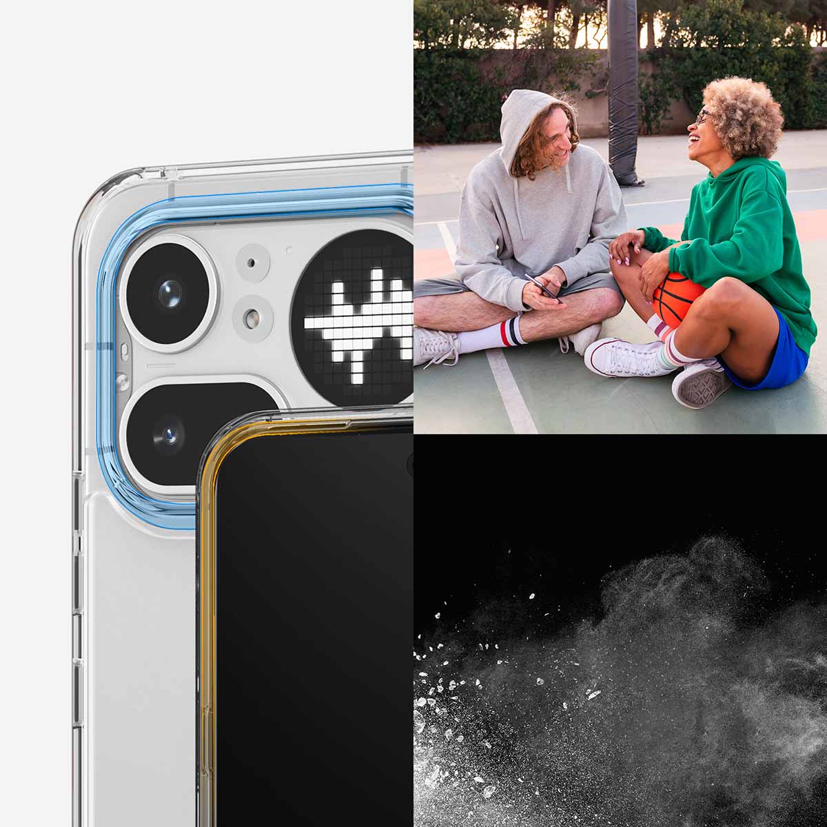 Handyhülle für Nothing Phone 4a Pro, Spigen Ultra Hybrid, Transparent