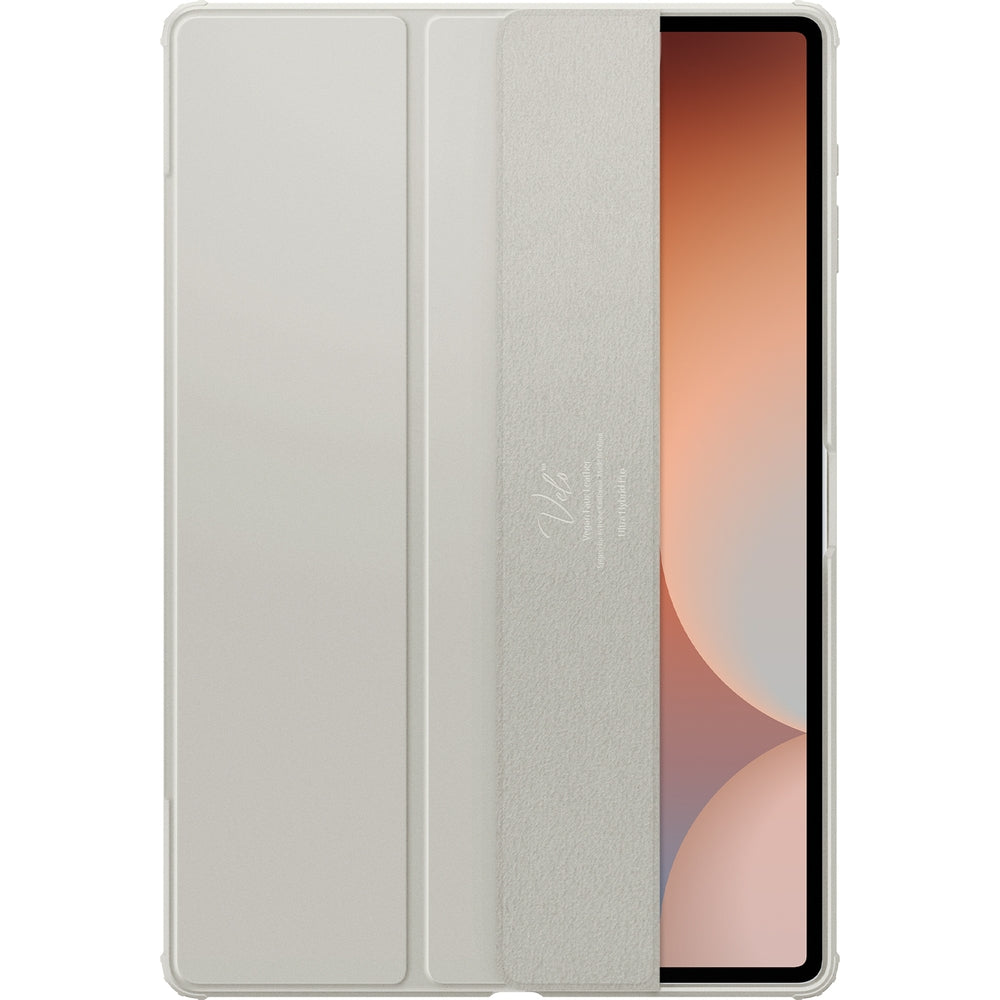 Hülle für Galaxy Tab S10 Ultra / S9 Ultra / S8 Ultra, Spigen Ultra Hybrid Pro, Grau-Transparent