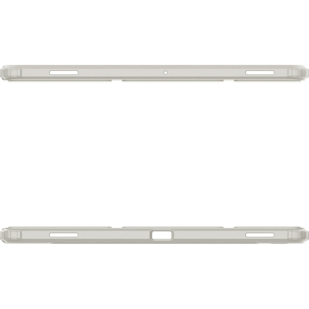 Hülle für Galaxy Tab S10 Ultra / S9 Ultra / S8 Ultra, Spigen Ultra Hybrid Pro, Grau-Transparent