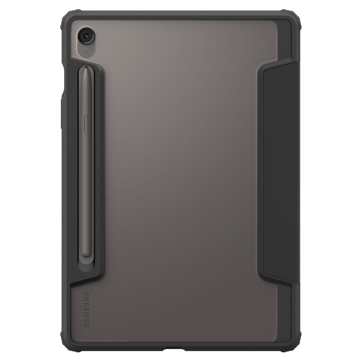 Schutzhülle für Galaxy Tab S10 FE / S9, Spigen Ultra Hybrid Pro, Schwarz und Transparent