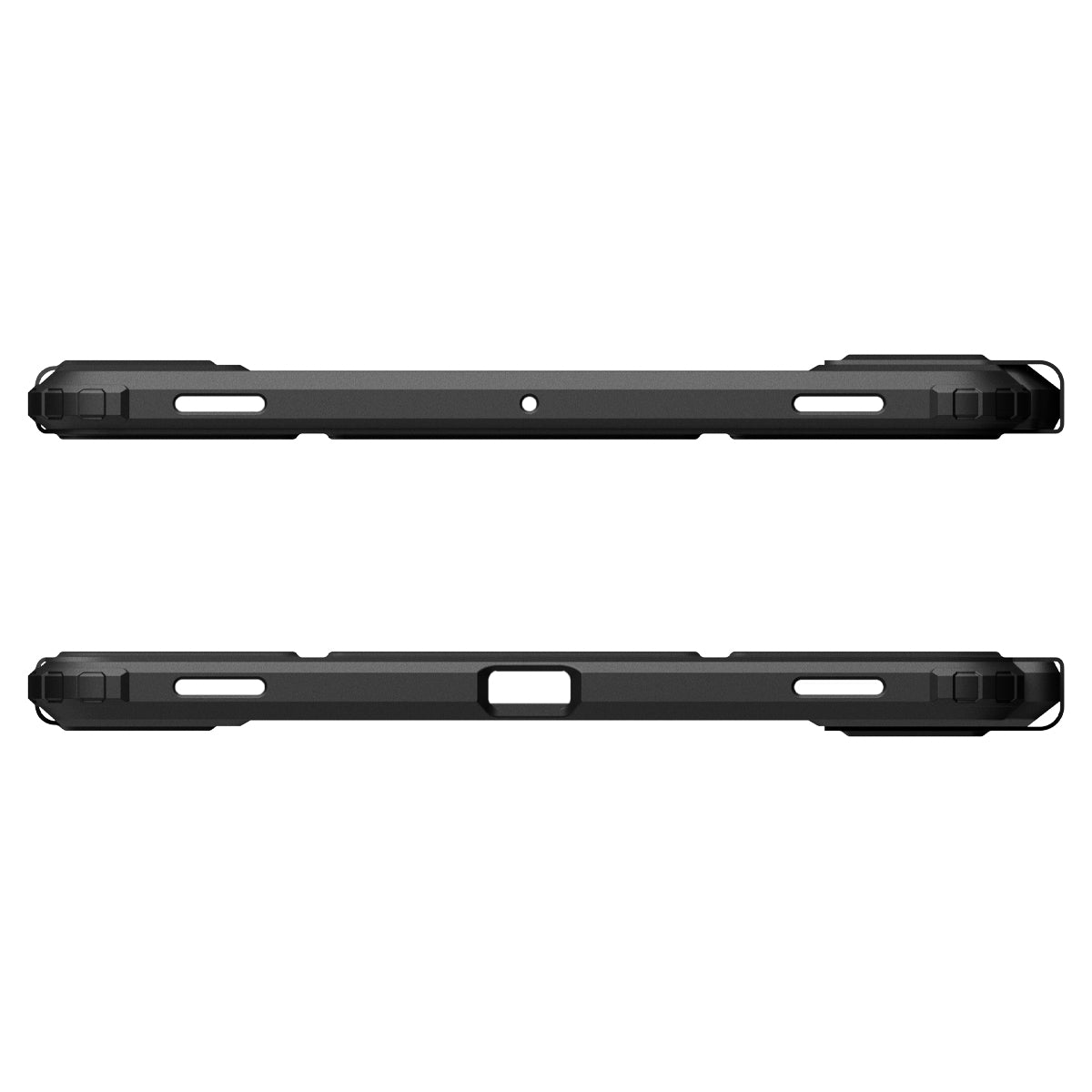 Schutzhülle für Galaxy Tab S11, Spigen Ultra Hybrid Pro, Schwarz-Transparent