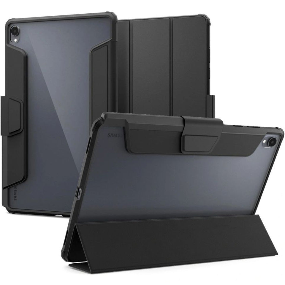 Schutzhülle für Galaxy Tab S12 Plus, Spigen Ultra Hybrid Pro, Schwarz-Transparent (1/17)