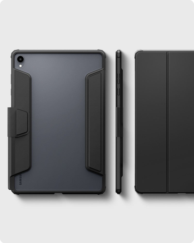Schutzhülle für Galaxy Tab S12 Plus, Spigen Ultra Hybrid Pro, Schwarz-Transparent (4/17)