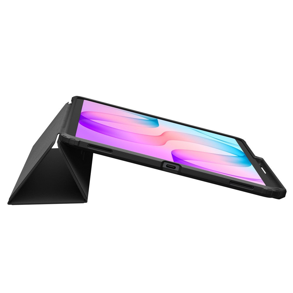Schutzhülle für Galaxy Tab S12 Plus, Spigen Ultra Hybrid Pro, Schwarz-Transparent (16/17)