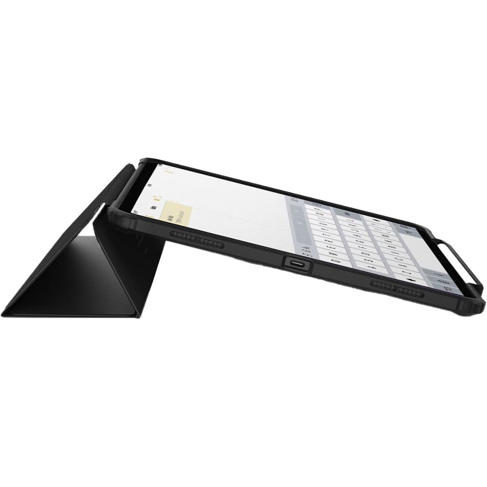 Schutzhülle für iPad Air 13" M4/M3/M2, Spigen Ultra Hybrid Pro, Schwarz und Transparent