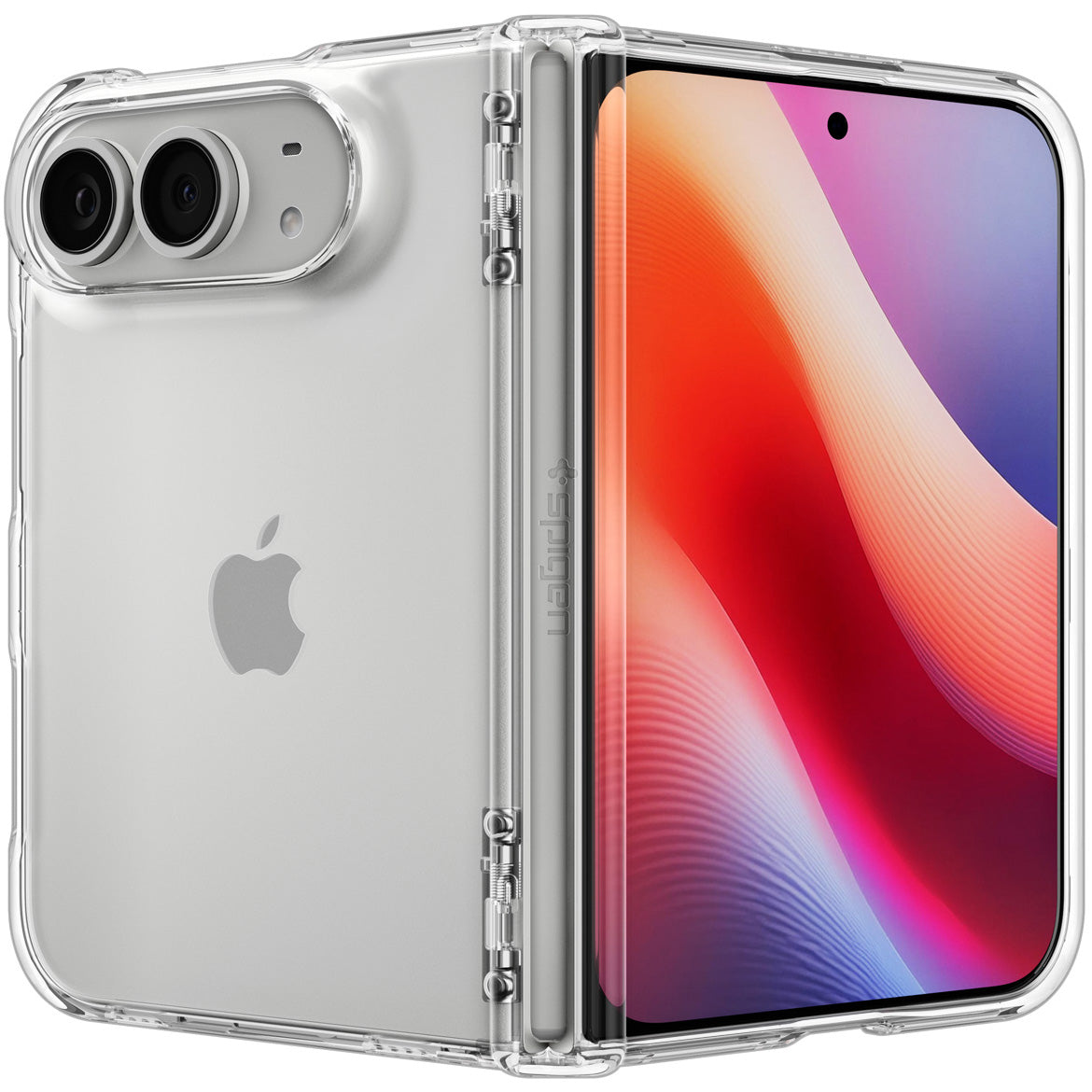 Handyhülle für iPhone Duo, Spigen Ultra Hybrid Pro, Transparent (1/15)