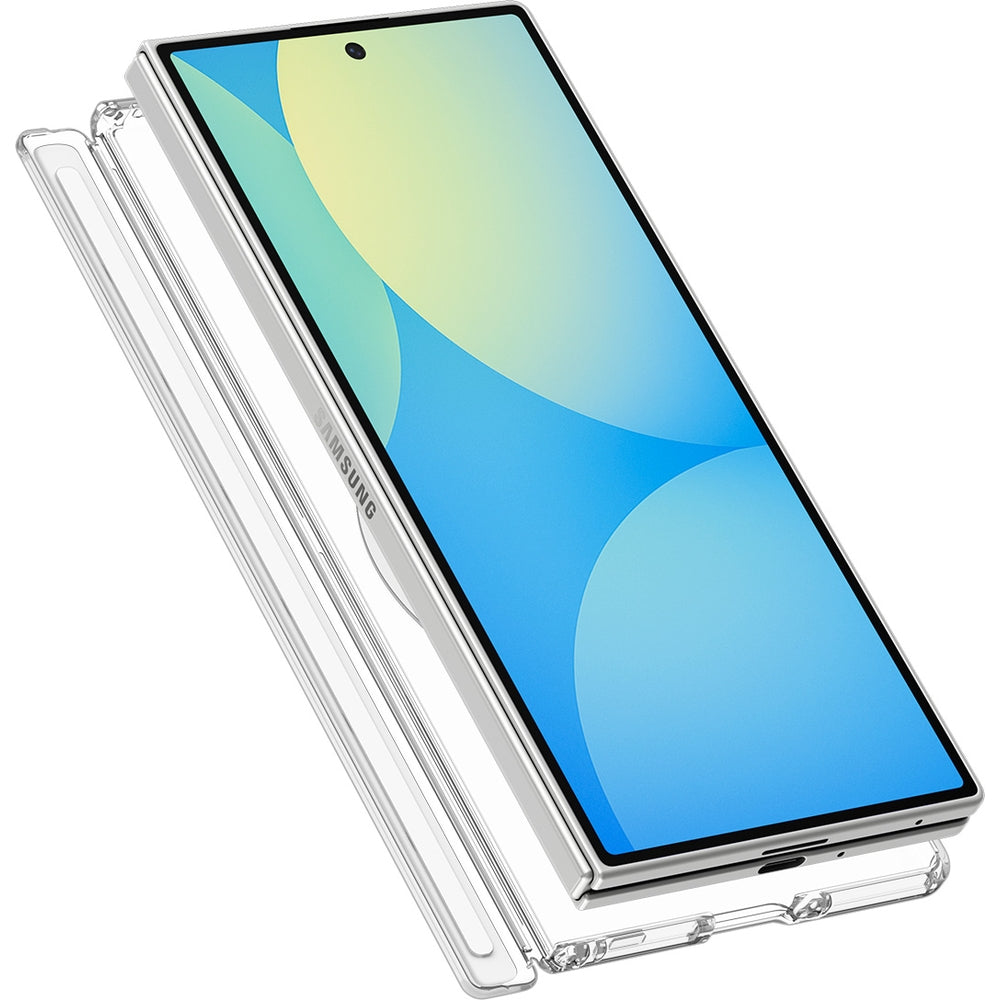 Handyhülle für Galaxy Z Fold8 Ultra, Spigen Ultra Hybrid Pro Mag mit MagSafe, Transparent