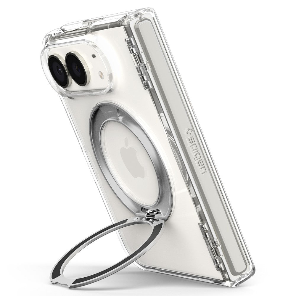 Handyhülle für iPhone Duo, Spigen Ultra Hybrid Pro S Mag mit MagSafe, Transparent (10/16)