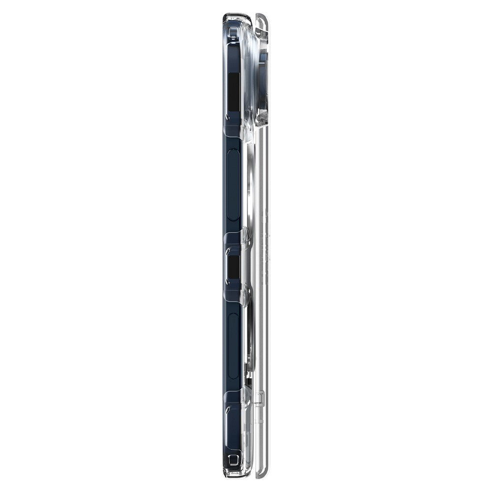 Handyhülle für iPhone Duo, Spigen Ultra Hybrid Pro S Mag mit MagSafe, Transparent (14/16)
