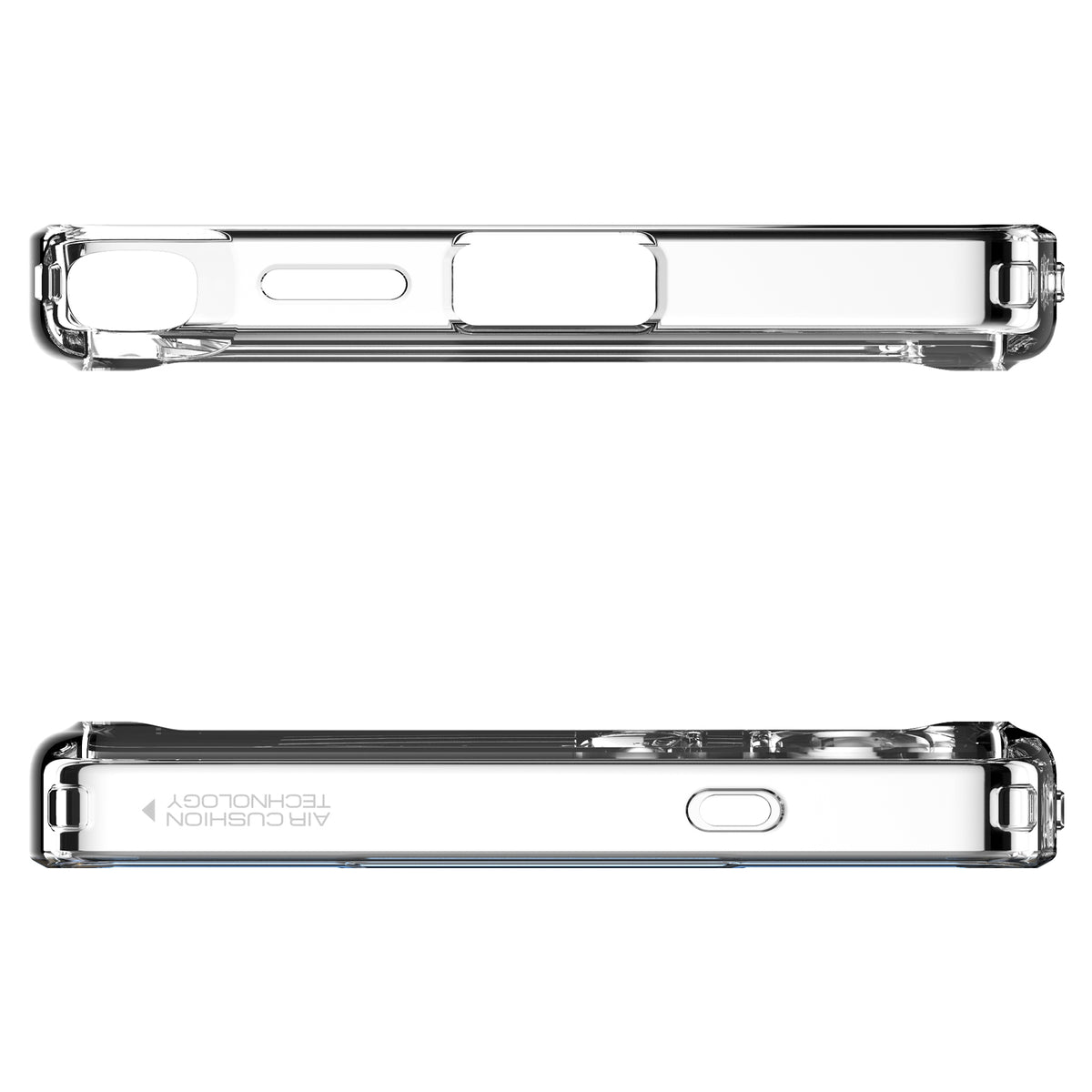 Handyhülle für Galaxy S25 Ultra, Spigen Ultra Hybrid S Mag mit MagSafe, Transparent-Weiß