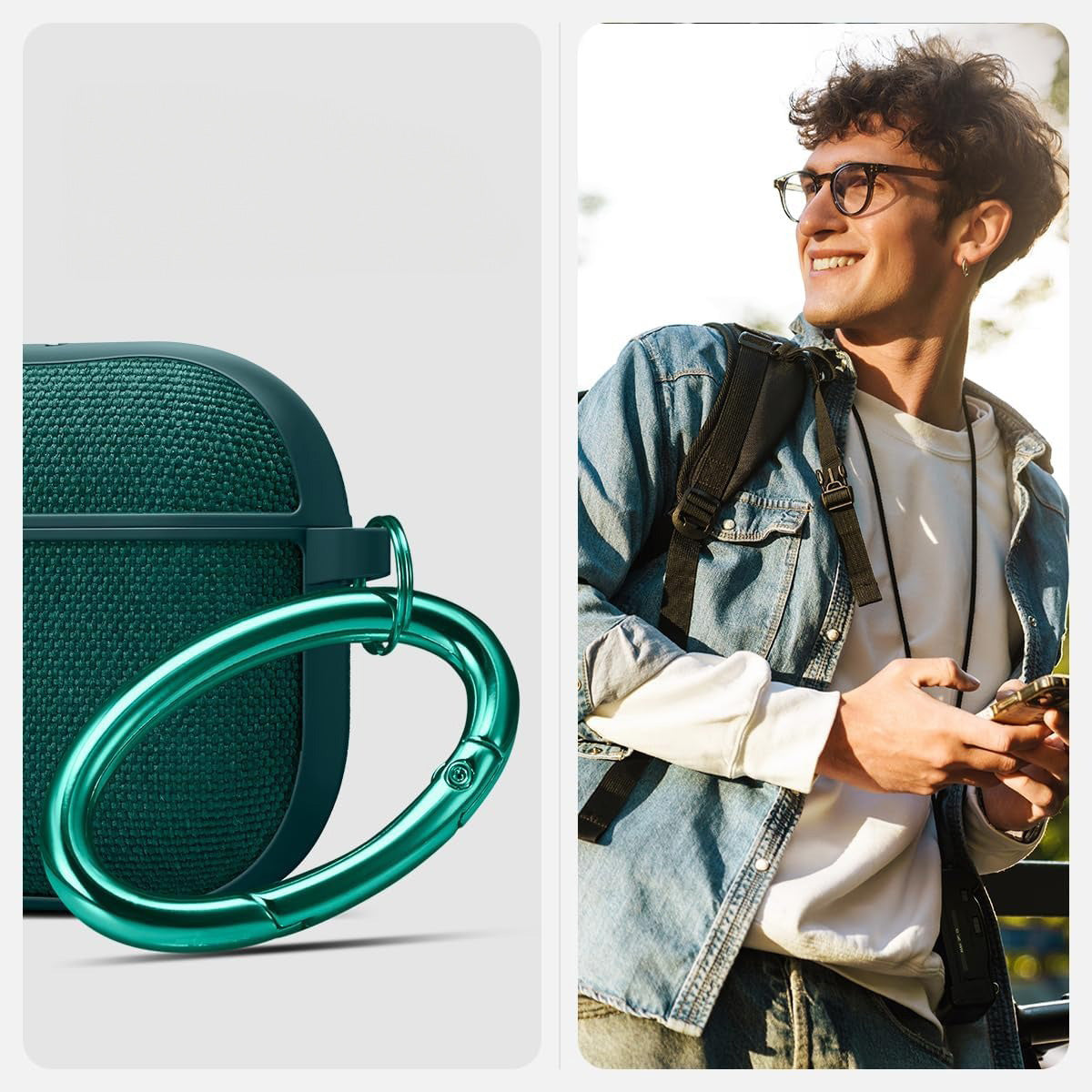 Schutzhülle für AirPods 5 / 4, Spigen Urban Fit, Grün