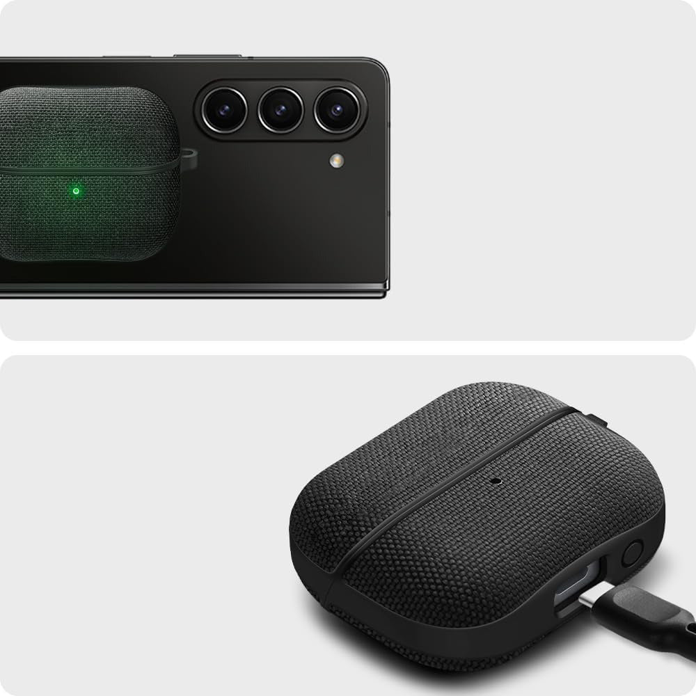 Schutzhülle für Galaxy Buds 3 / 3 Pro, Spigen Urban Fit, Schwarz