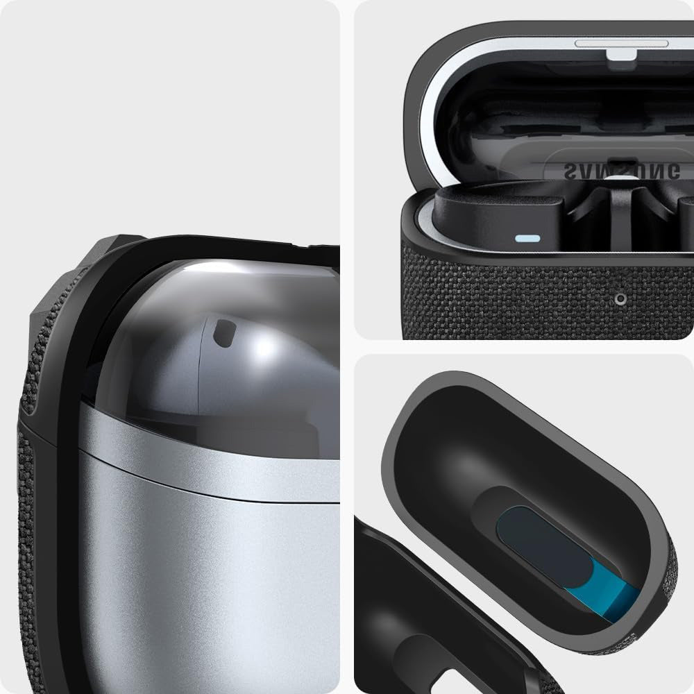 Schutzhülle für Galaxy Buds 3 / 3 Pro, Spigen Urban Fit, Schwarz
