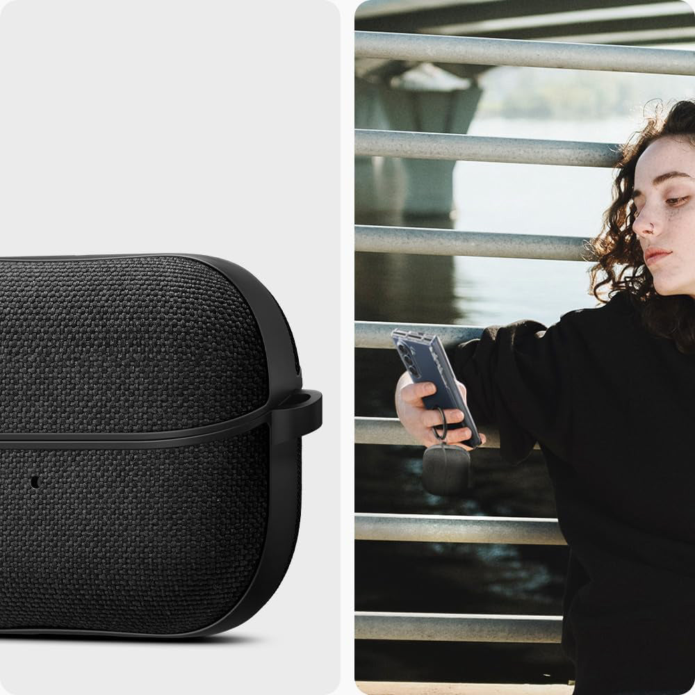 Schutzhülle für Galaxy Buds 3 / 3 Pro, Spigen Urban Fit, Schwarz