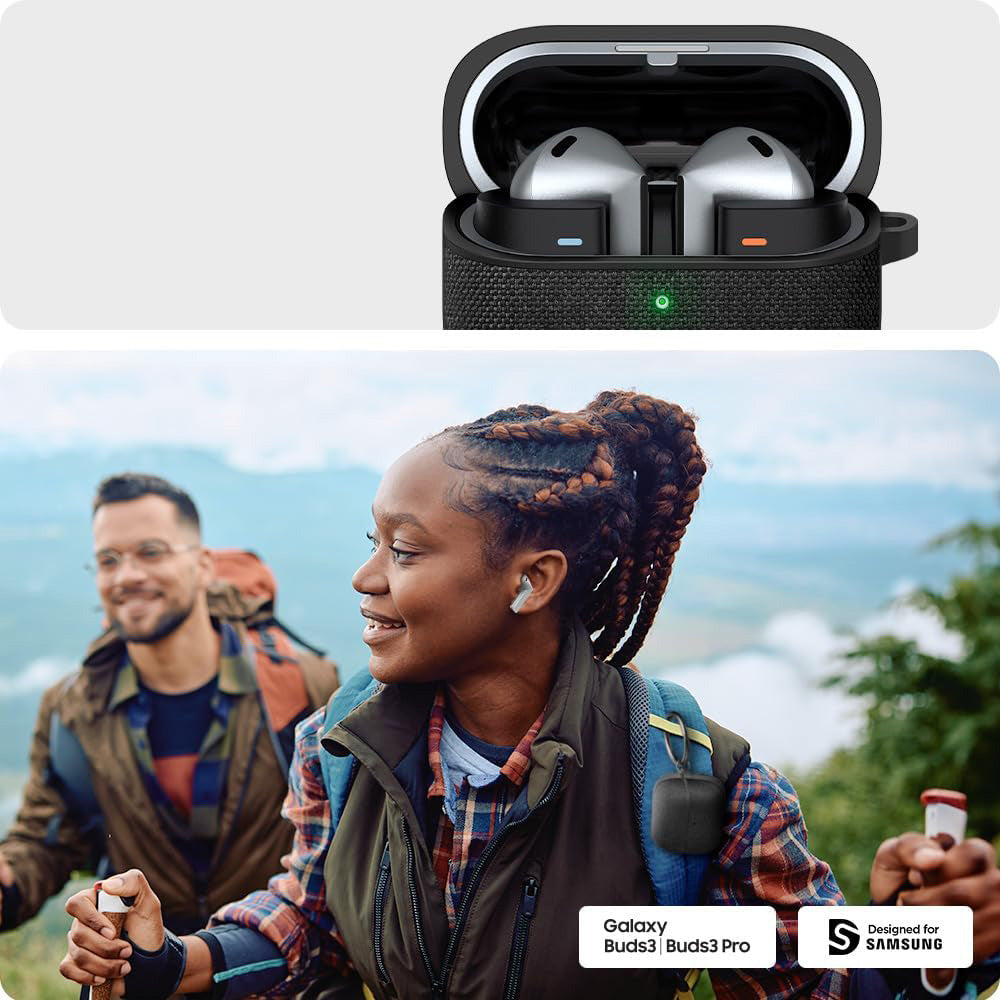 Schutzhülle für Galaxy Buds 3 / 3 Pro, Spigen Urban Fit, Schwarz