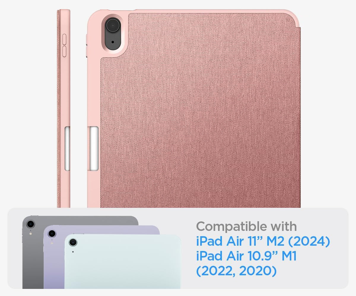 Schutzhülle für iPad Air 11" / 10.9" 2020-2026, Spigen Urban Fit, Rosa