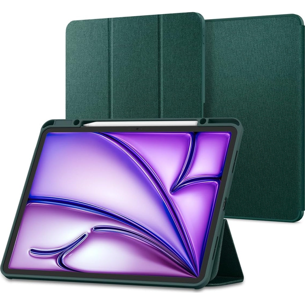 Schutzhülle für iPad Air 13" M4/M3/M2, Spigen Urban Fit, Grün