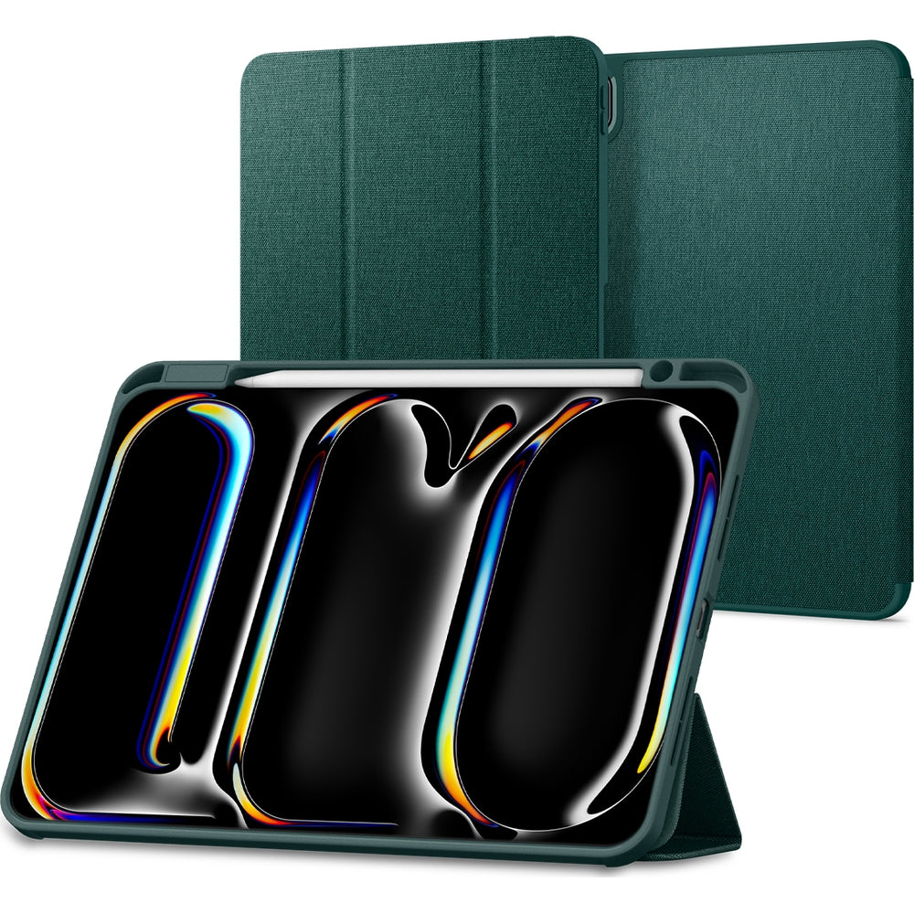 Schutzhülle für iPad Pro 11" 2025 / 2024, Spigen Urban Fit, Grün