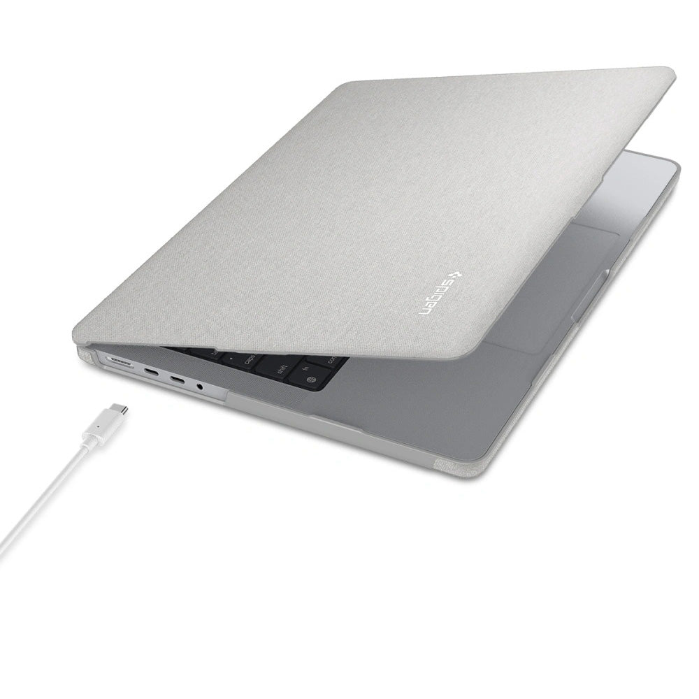 Schutzhülle für MacBook Pro 16" 2026-2021, Spigen Urban Fit, Grau