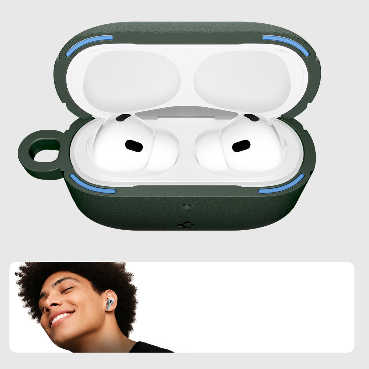 Schutzhülle für AirPods Pro 3, Spigen Vault, Grün