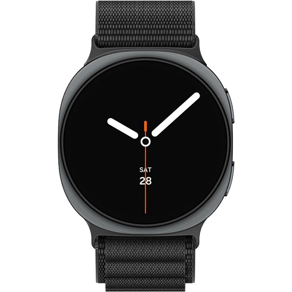 Armband für Galaxy Watch 9 40 mm / 44 mm / 8 40 mm / 44 mm / 8 Classic 46 mm, Spigen WBF1 Band, Schwarz