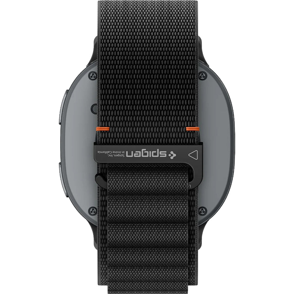 Armband für Galaxy Watch 9 40 mm / 44 mm / 8 40 mm / 44 mm / 8 Classic 46 mm, Spigen WBF1 Band, Schwarz