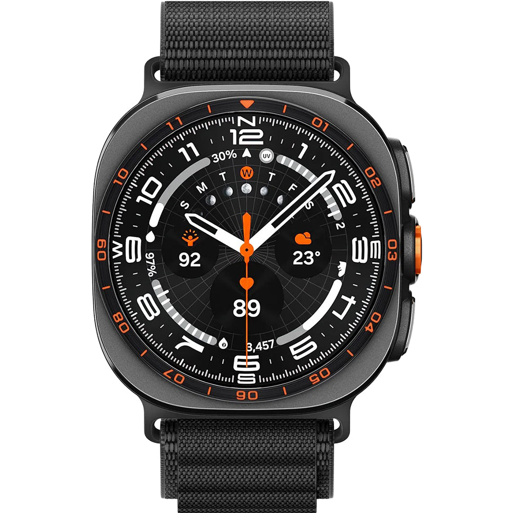 Armband für Galaxy Watch Ultra 2 / Ultra, Spigen WBF1 Band, Schwarz