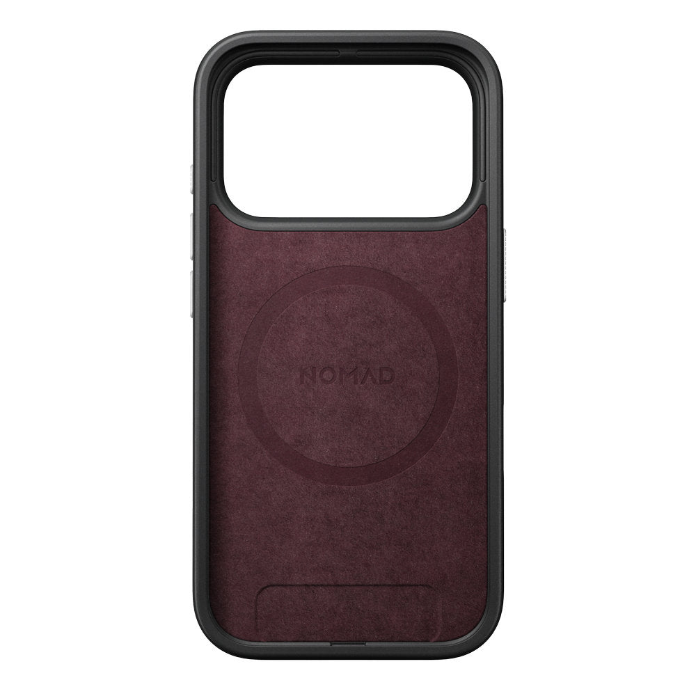Handyhülle für iPhone 18 Pro / 17 Pro, Nomad Sport Case mit MagSafe, Rot und Schwarz (6/7)