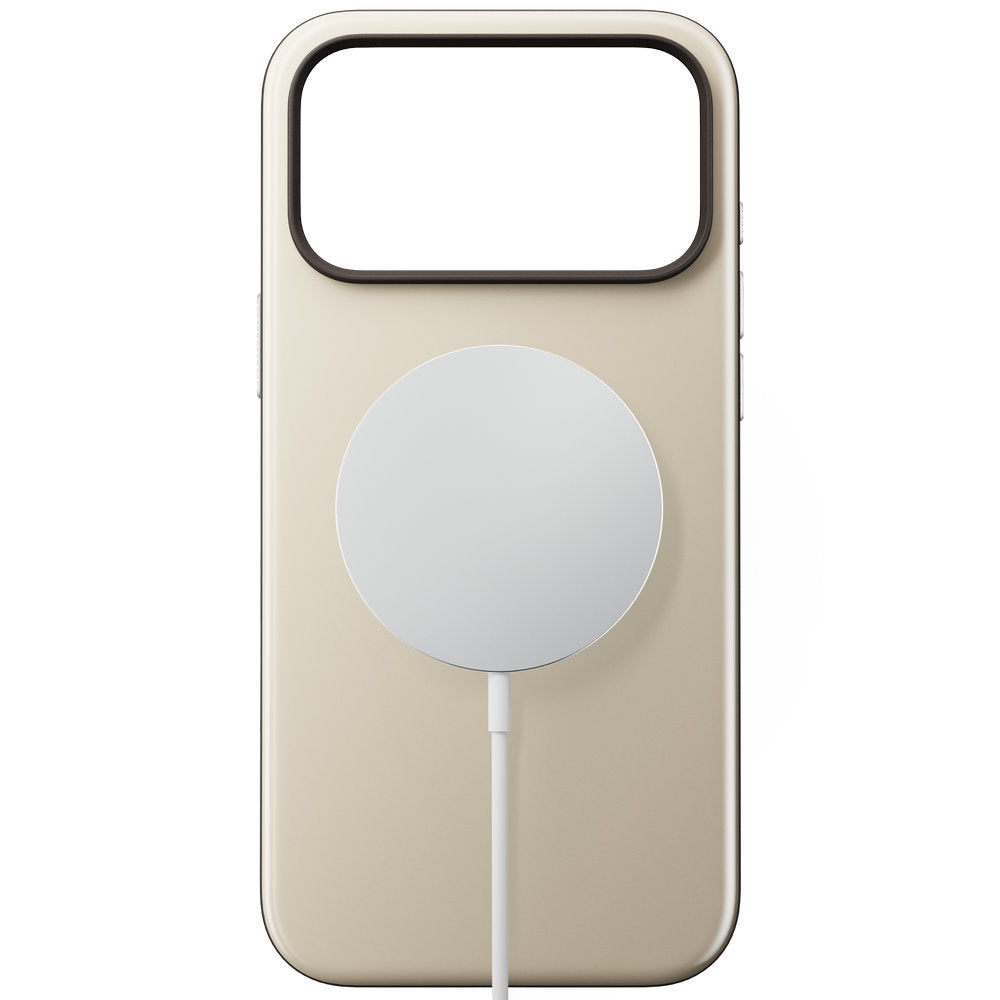 Handyhülle für iPhone 18 Pro Max / 17 Pro Max, Nomad Sport Case mit MagSafe, Beige und Schwarz (5/7)