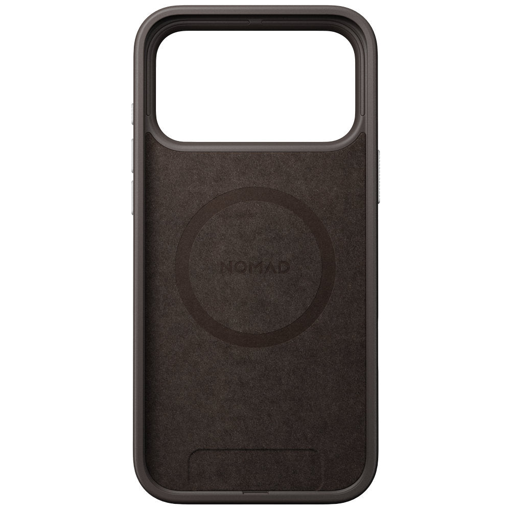 Handyhülle für iPhone 18 Pro Max / 17 Pro Max, Nomad Sport Case mit MagSafe, Beige und Schwarz (6/7)