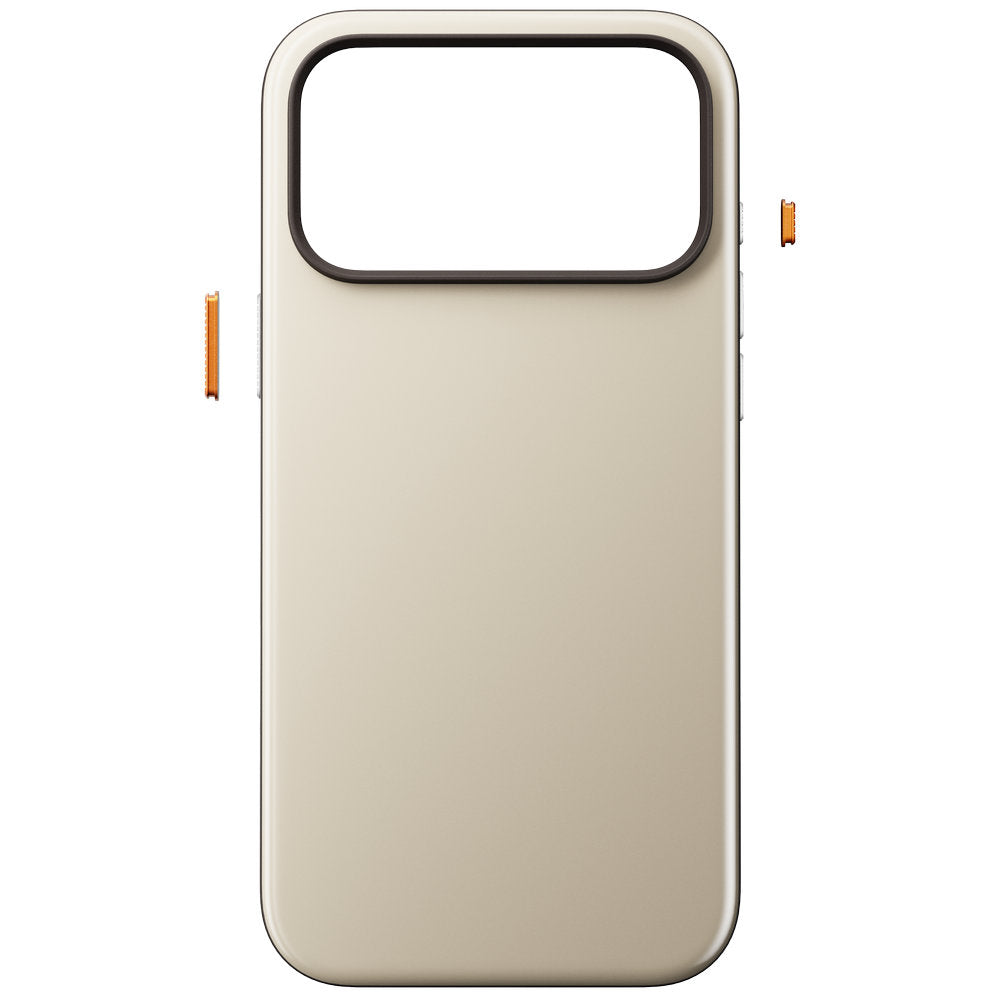 Handyhülle für iPhone 18 Pro Max / 17 Pro Max, Nomad Sport Case mit MagSafe, Beige und Schwarz (7/7)