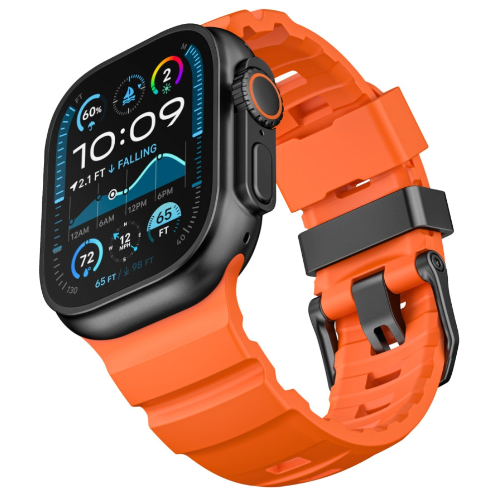 Armband YAXO Rugged Evo Sport Band für Apple Watch 44/45/46/49 mm, orange (6/9)
