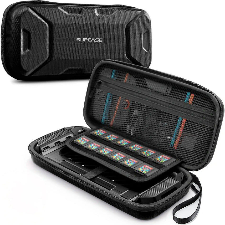 Schutzhülle für Nintendo Switch 2, Supcase Carrying Plus, Schwarz