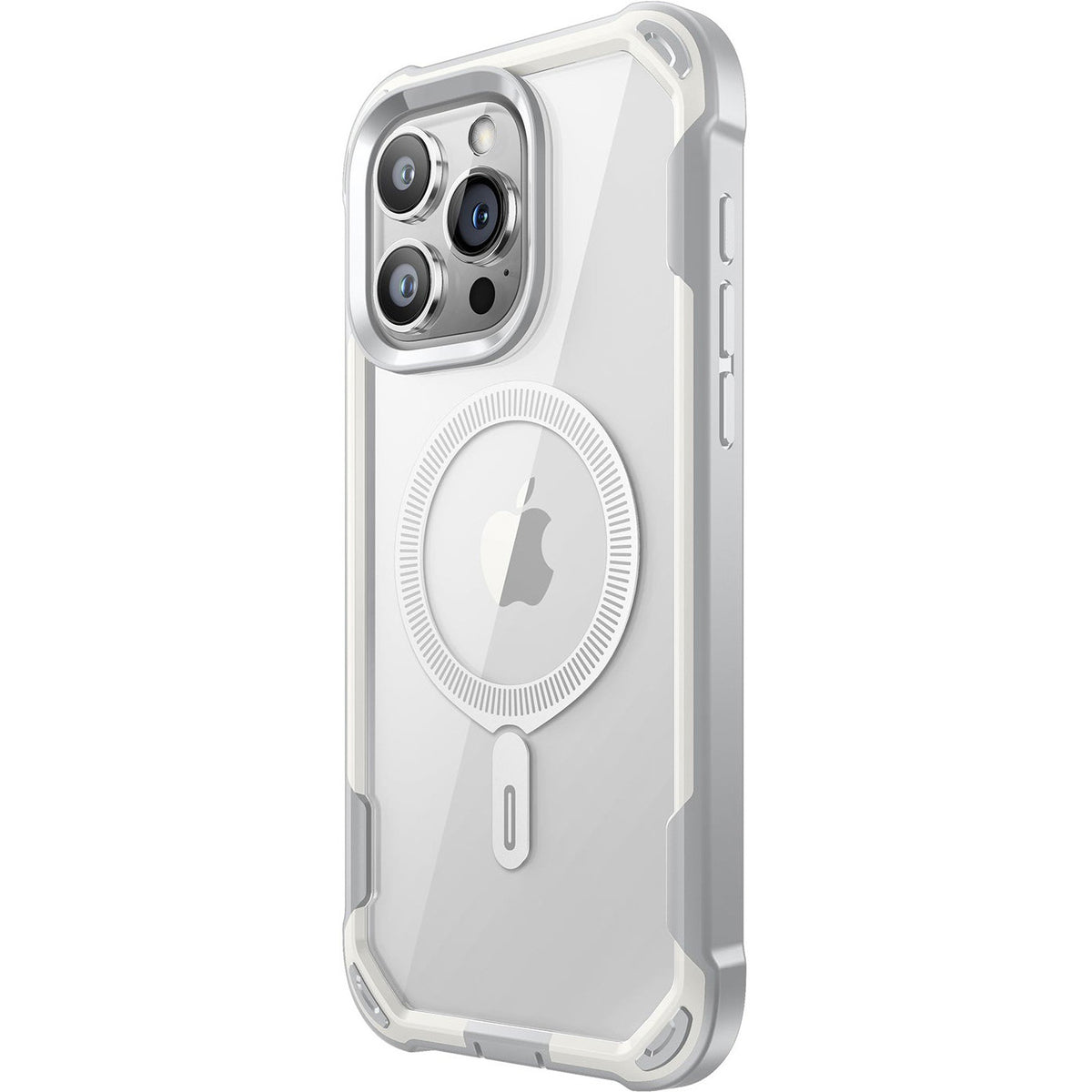 Schutzhülle für iPhone 15 Pro Max, Supcase i-Blason Ares Mag SP für MagSafe, Weiß