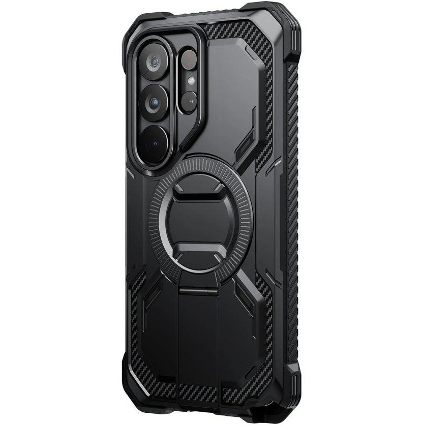 Handyhülle für Galaxy S26 Ultra, Supcase i-Blason Armorbox Mag KickStand Clip SP mit MagSafe, Schwarz