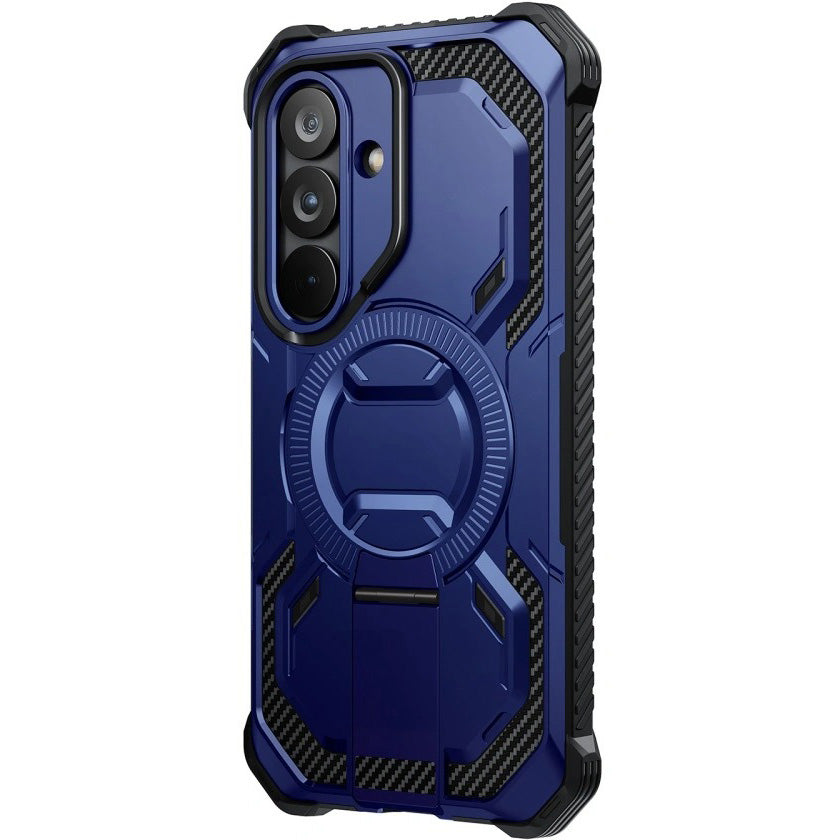Handyhülle für Galaxy S26, Supcase i-Blason Armorbox Mag KickStand SP mit MagSafe, Dunkelblau