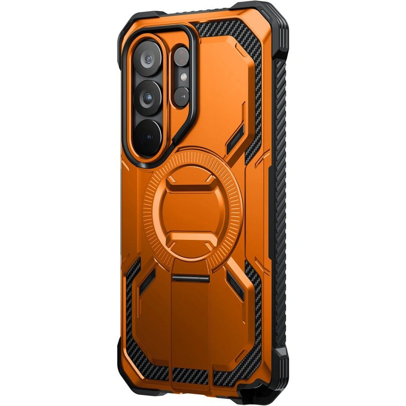 Handyhülle für Galaxy S26 Ultra, Supcase i-Blason Armorbox Mag KickStand SP mit MagSafe, Orange
