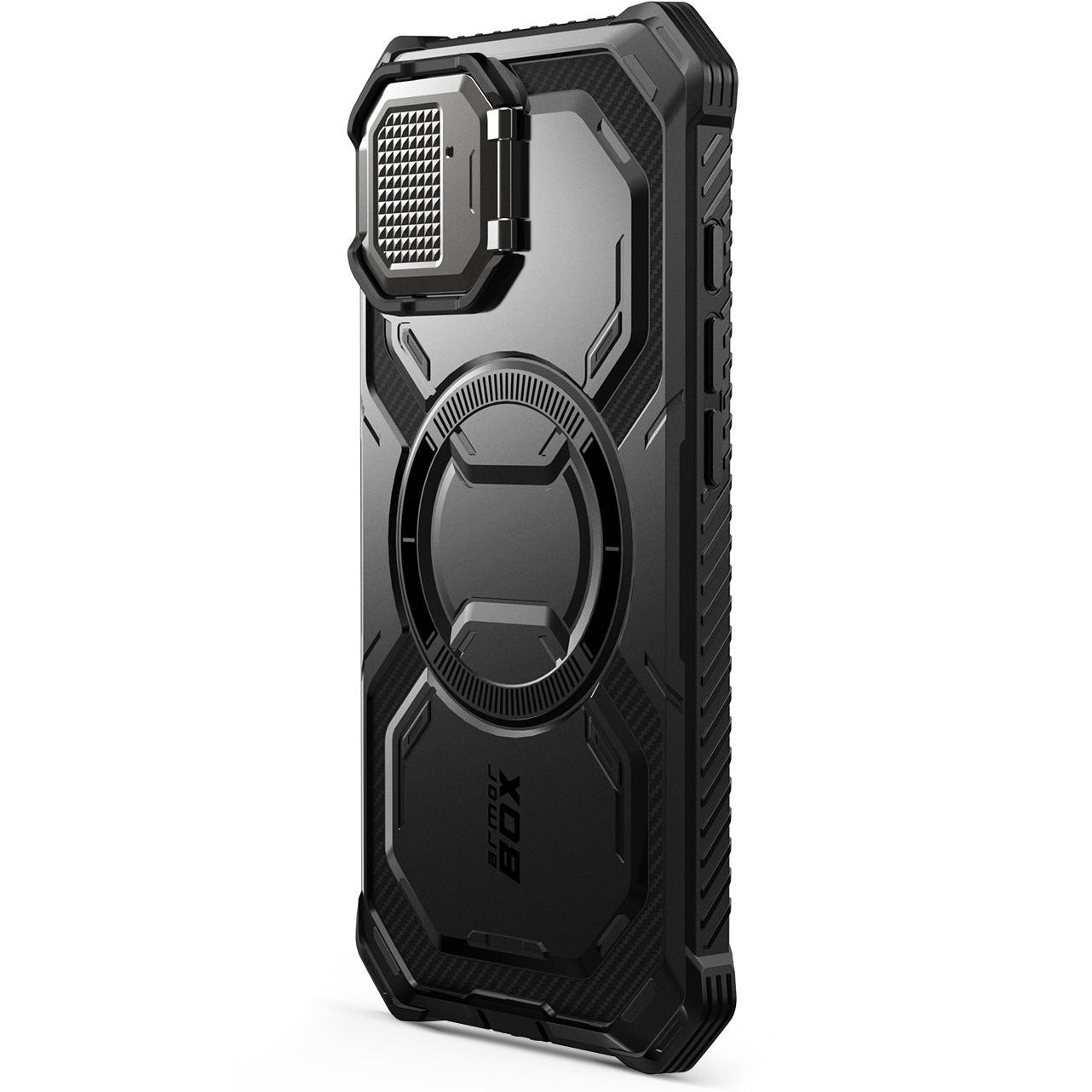 Handyhülle für iPhone 17e / 16e, Supcase i-Blason Armorbox Mag SP mit MagSafe, Schwarz