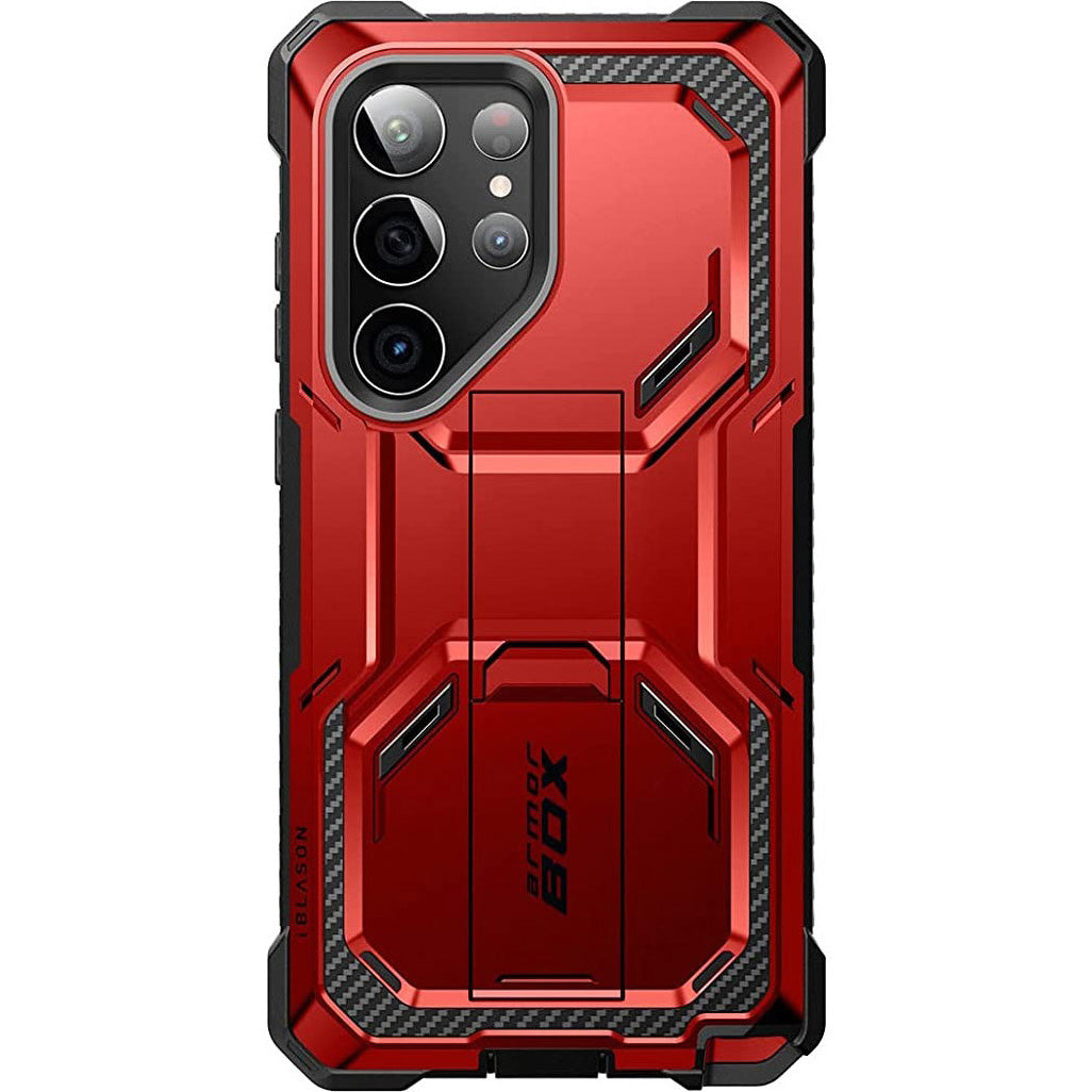 Schutzhülle Supcase i-Blason Armorbox SP+noSP für Galaxy S23 Ultra 5G, Rot