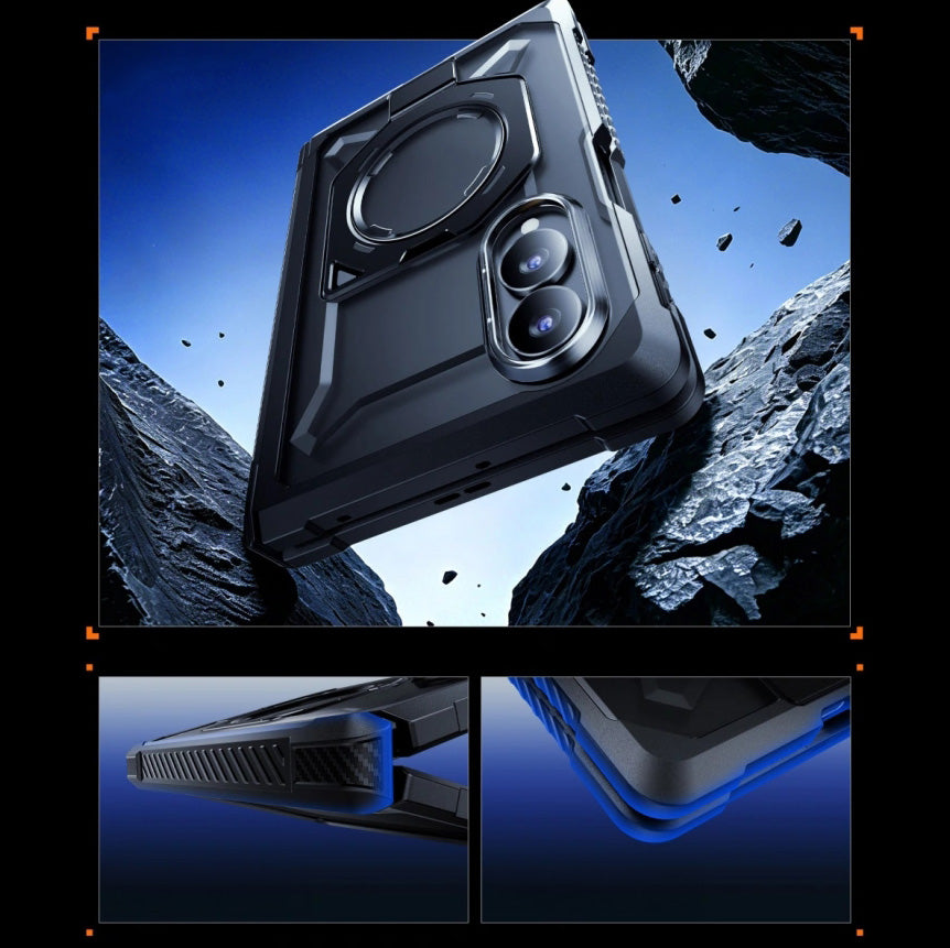 Handyhülle für Galaxy Z Fold8, Supcase UB Grip Mag, mit MagSafe, Schwarz-Transparent