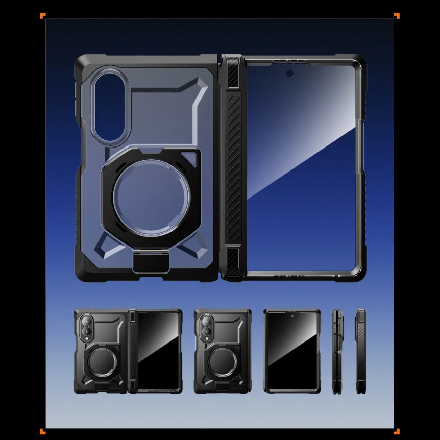 Handyhülle für Galaxy Z Fold8, Supcase UB Grip Mag, mit MagSafe, Schwarz-Transparent