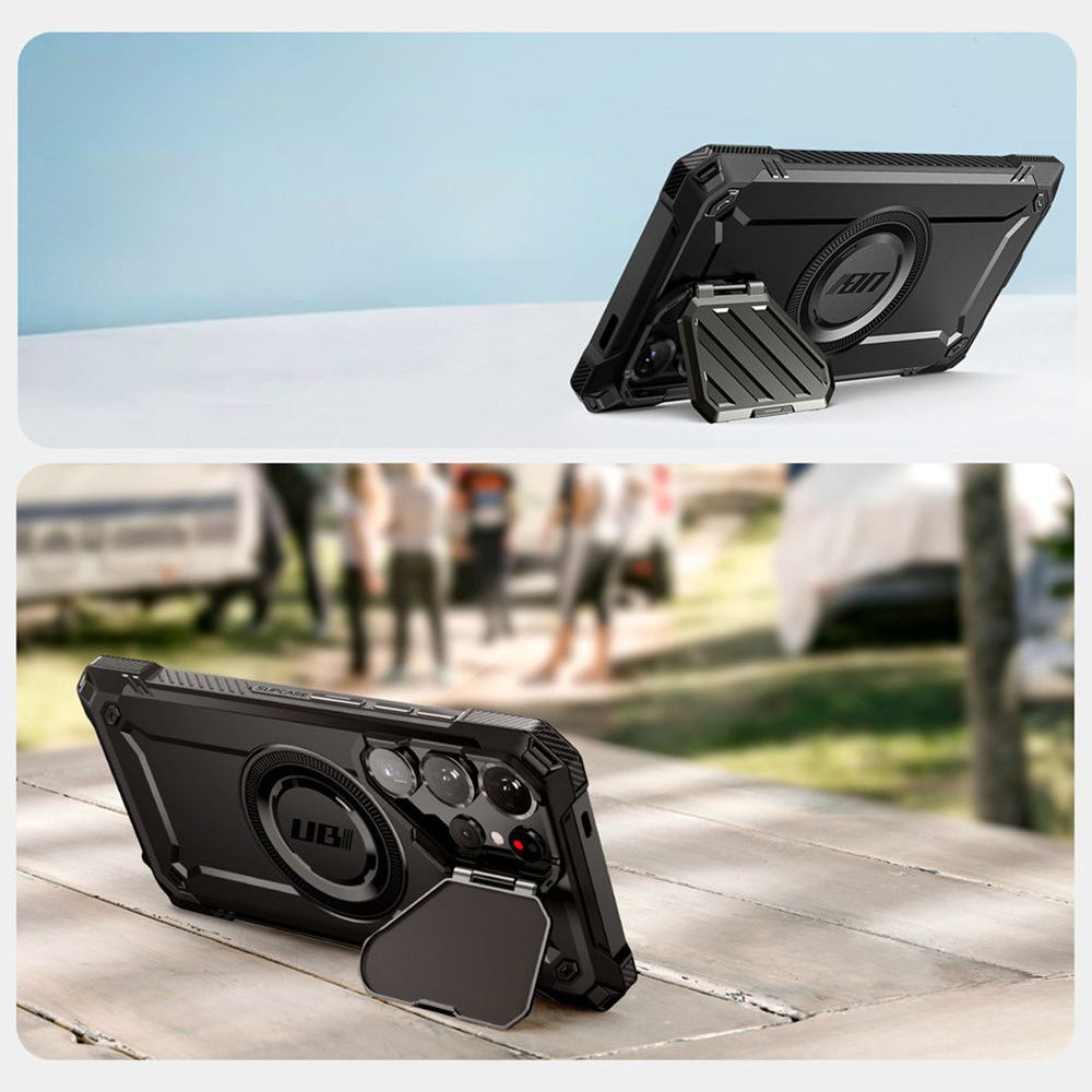 Handyhülle für Galaxy S25 Ultra, Supcase UB Mag XT mit MagSafe, Schwarz